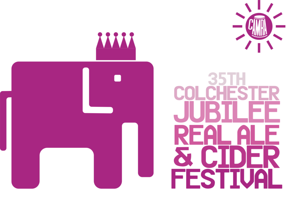 35th Colchester Real Ale and Cider Festival Logo