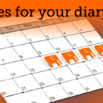 Dates for your diary...